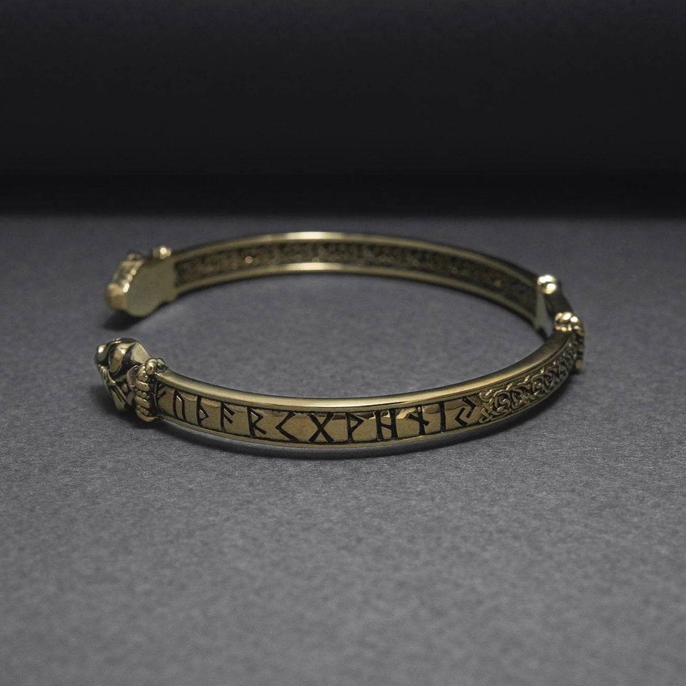 Handmade Bronze Pirate Bracelet - Image 4