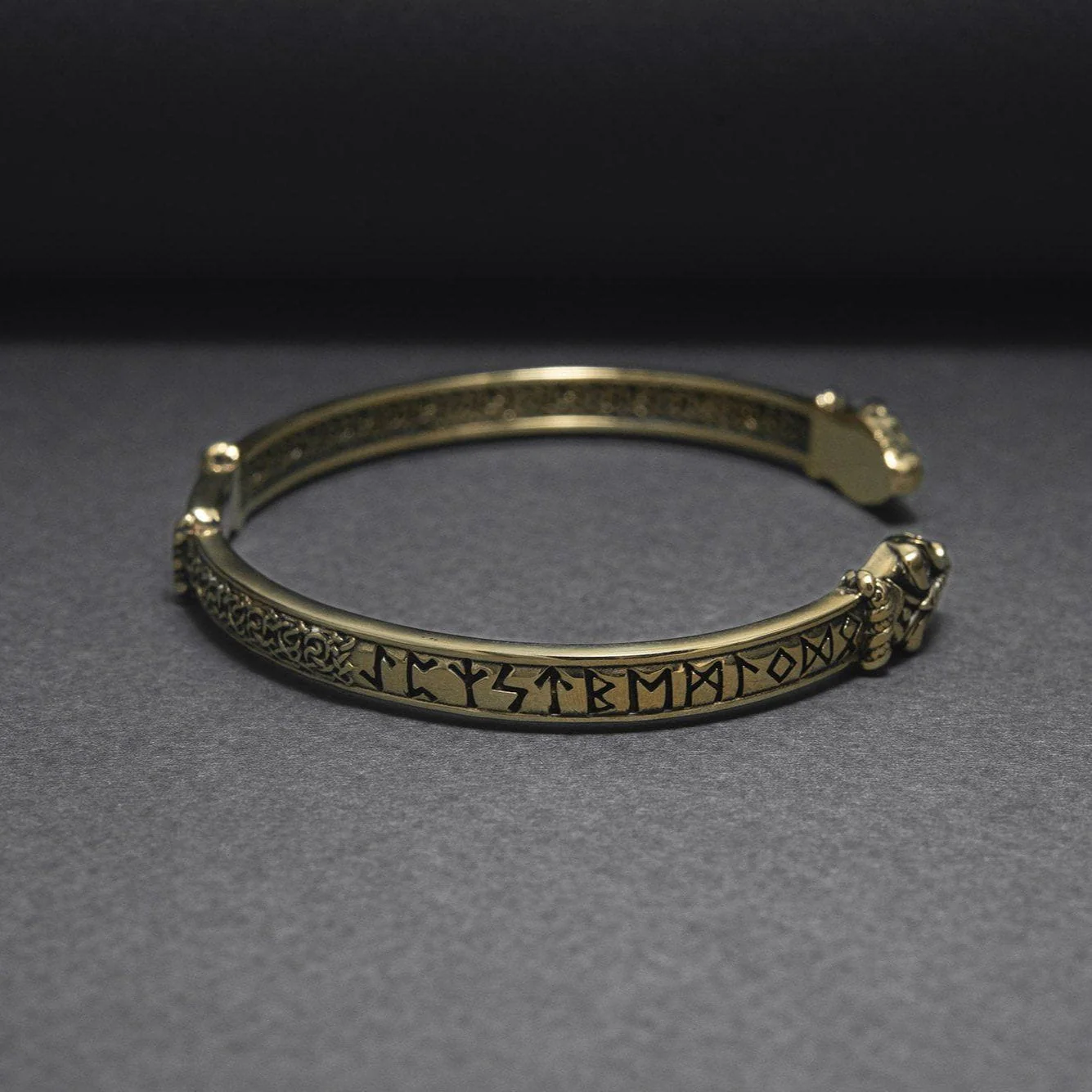 Handmade Bronze Pirate Bracelet - Image 5
