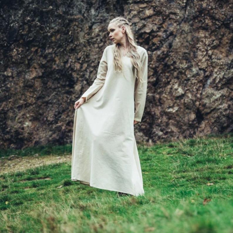 Natural Cotton Pirate's Underdress | Historical Women's Clothing - Image 9